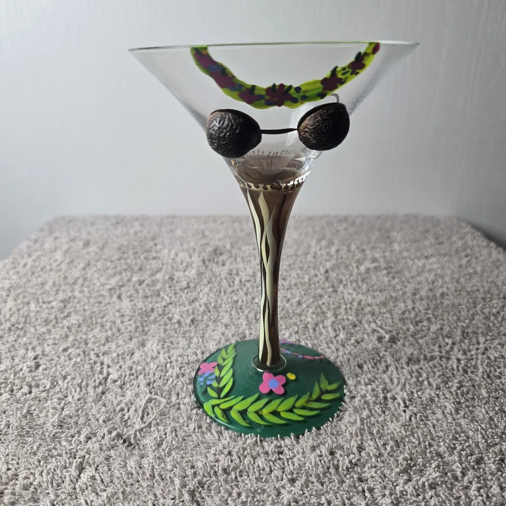 Lolita Hula-Tini Martini Glass